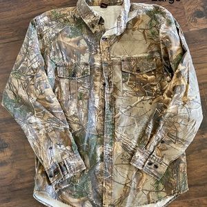 Button Up Camo Shirt
